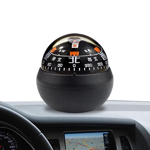 Boussole pour tableau de bord de voiture guide de direction navigation bateau