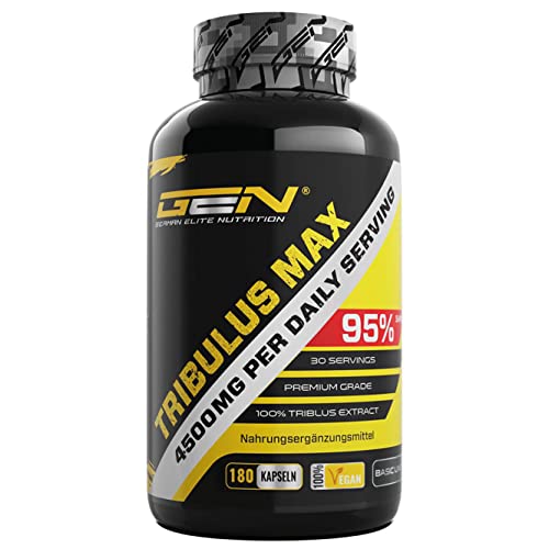 Gélules Tribulus Terrestris - Stimulant Testostérone Naturel - 6700 Mg - Marque Balincer