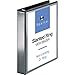 Slant Ring View Binder, 1-1/2"" Capacity, Black (AVEVS1115BK)