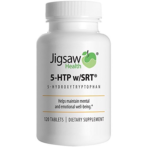 Jigsaw Health 5-HTP Capsules, 100 mg, 120 Count by Jigsaw Health