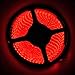 FAVOLCANO LED Light Strip, Red IP65 Waterproof LED Tape Light, SMD 3528, 600 LEDs 16.4 Feet（5M） LED Strip 120 LEDs/M Flexible Tape Lighting