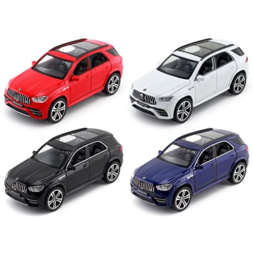 Image of Mashes Diecast Metal Car Toy 1:32 Scale with Openable Doors, Pull Back Action, Light & Sound, Detailed Luxury MPV Model for Kids & Collectors, Premium Gift Toy Car (GLE63-MULTICOLOR)