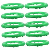 LOPUNER 10個フルーツディスプレイリング スイカやメロンの表示用スタンド 丸型ホールダー 滑り止め設計で安定 台付きディスプレイ用品