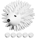 4 Pieces Hedgehog Reusable Dryer Balls Hedgehog Skirt Sweater Washing Ball Soft Laundry Dryer Balls Washing Machine Drying Fabric Softener Alternative (6pcs)