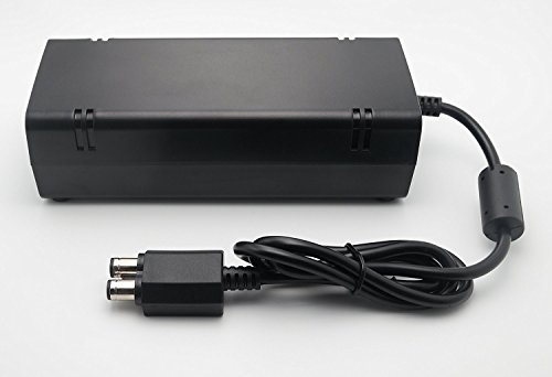 Fonte Xbox Para 360 Slim Bivolt 110v/220v Mais Cabo De Força