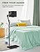 Awlbstruse Tablet Floor Stand with 7.2 lb Weight, Overhead Bed Phone Mount Height Adjustable Arm Stretchable Stand Holder, Compatible with iPad mini Air Pro, Galaxy Tab, Kindle, Switch, Cell Phones