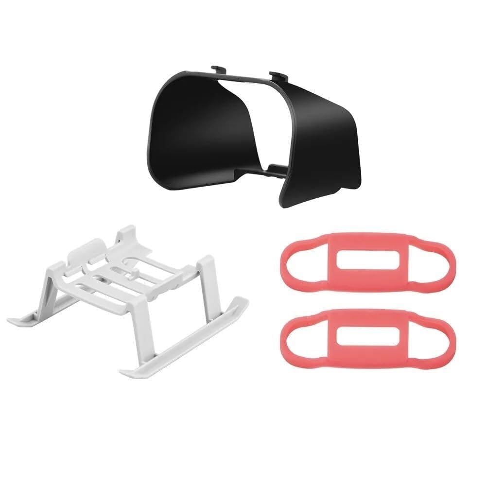 Loczek Accessories Lens Cover Cap for D-Ma-vi-c M-i-ni/M-i-ni 2/M-i-ni SE Lens Hood Sunshade Protective Cover Anti-Glare Gimbal Camera Guard Accessories (Color : 3 in 1)