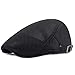 Men Breathable Mesh Summer Hat Newsboy Beret Ivy Cap Cabbie Flat Cap