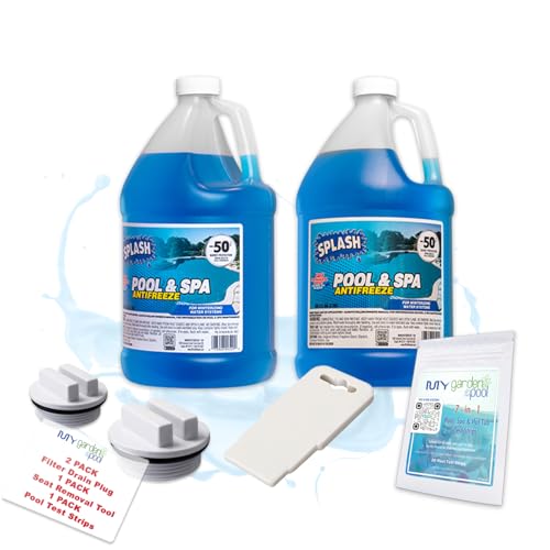 My Garden Pool Splash Pool & Spa Antifreeze 7 in 1 Test Strips & 1.5