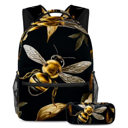 Sac à dos Garden Golden Bee 74 pour ranger grands cahiers