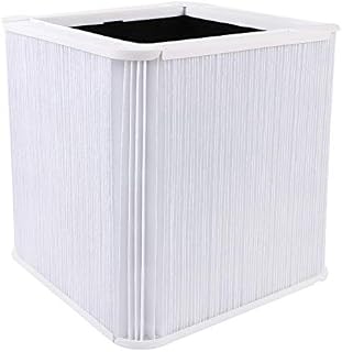 Aunifun Replacement Filter for Blue Pure 211+, Particle and Carbon Filter, Foldable