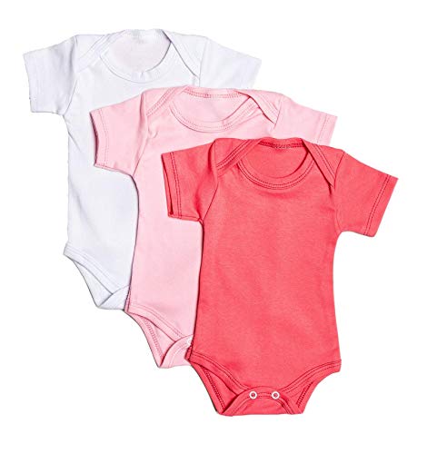 Body Bebê e Calça Mijão Kit 6 Peças Manga Curta Feminino (M)
