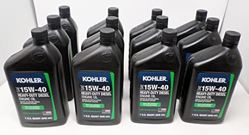 Aceite para motor Diesel Kohler SAE 15W40 12 cuartos