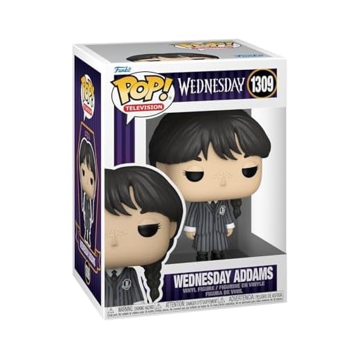 Funko Pop! TV: Wednesday Addams - Merlina - Figura de Vinilo Coleccionable - Idea de Regalo- Mercancia Oficial - Juguetes para Niños y Adultos - TV Fans - Muñeco para Coleccionistas y Exposición