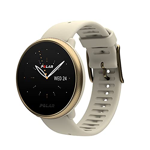 POLAR IGNITE2 ゴールドシャンパン S-Lフィットネス スマート ウォッチ GPS手首型 心拍計 回復 睡眠 分析 音楽 天気 スマート通知 90085185