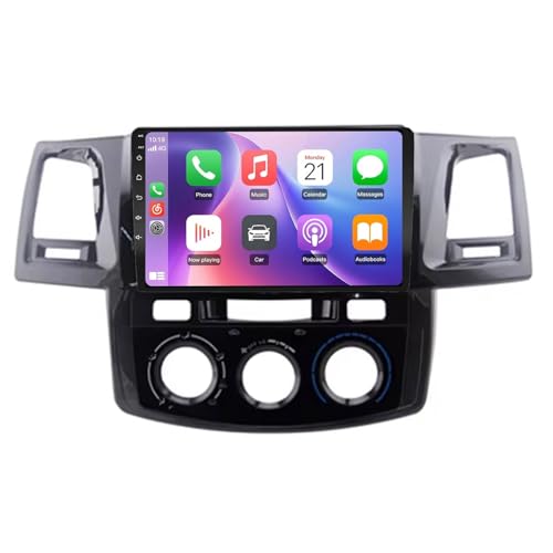 Navegador GPS para camiones y rutas largas en Toyota Hilux 2008-2014 con guiado satelital