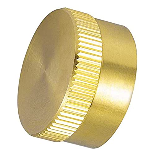 Metaland 4Pcs Propane Bottle Cap Solid Brass 1 LB Refill Tank Cap Universal for Outdoor Camping Stove Cooking