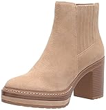 Steve Madden Women's Searches Chelsea Boot, Sand Suede, 8.5