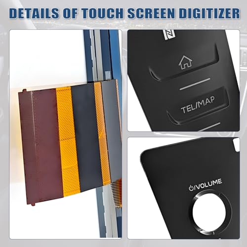 Image of 86471AL65A TEL /MAP Touch Screen Digitizer Replacement for Subaru Legacy Outback Radio Screen 2018 2019 86471AL65B 86471AL66A 86471AL68A