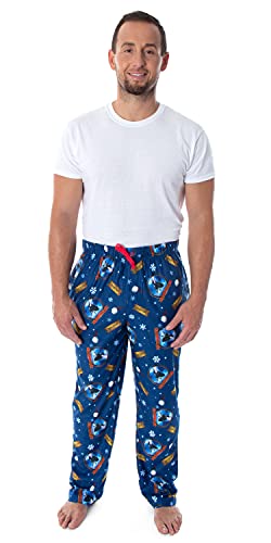 The Polar Express Men's Believe Train Ticket Woven Fleece Lounge Sleep Pajama Pants4