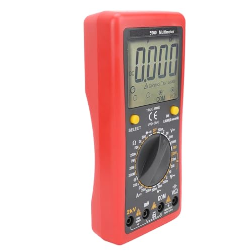 Multimètre numérique haute tension 2000V AUNMAS avec cordons de test isolés - 3