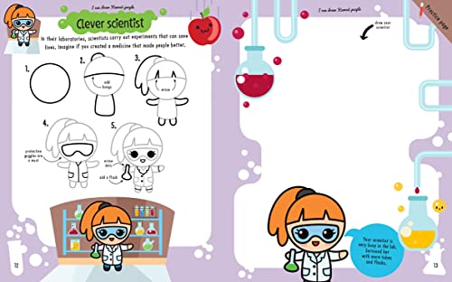 I Can Draw Kawaii People: Learn How to Draw Over 25 Super-Cool People - Image 6