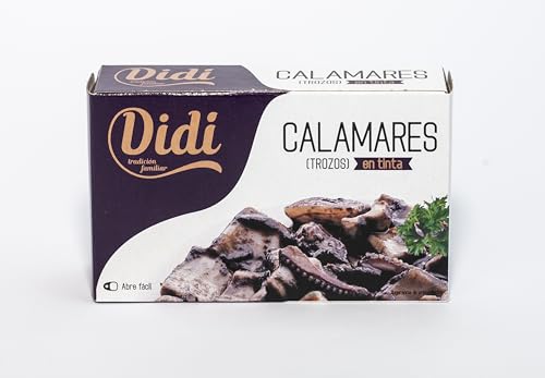 DIDI CALAMARES TROZOS EN SU TINTA 115GR
