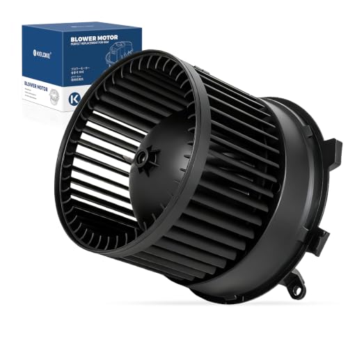 Image of KELOKE 700253 HVAC Heater Blower Motor w /Fan Cage Compatible with Nissan Rogue 2008-2013 / Rogue Select 2014-2015 / Sentra 2007-2012, Replace# PM9377 27225-JM01B