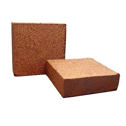 Image of Bazodo Coir Pith Block for Gardening & Plants, Expands into Coco Peat Powder - 5 KG