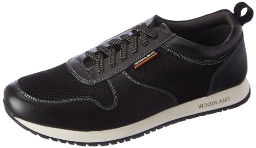 Woodland Mens Black Leather Casual Shoes-11 UK (45EU) (GJ 4135021) (B0CRVTPY58) Amazon Price History, Amazon Price Tracker