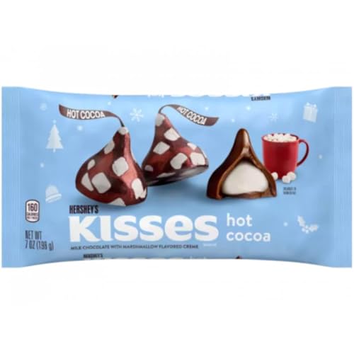 Hershey's Besos de cacao caliente (198g) - Chocolate de Navidad de EE. UU