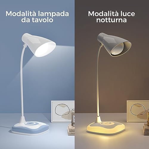 Gobikey-Lampada-da-Scrivania-da-Tavolo-Touch-Control-Ricaricabile-con-3-Luminosita-senza-Fili-Lampada-LED-Luce-Calda-alla-Base