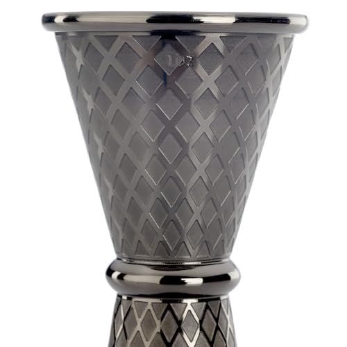 Doseur japonais 56,7 g Barfly Diamond Treillis noir pour jigger cocktail précis - 6