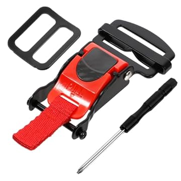 motorcycle helmet quick release buckle