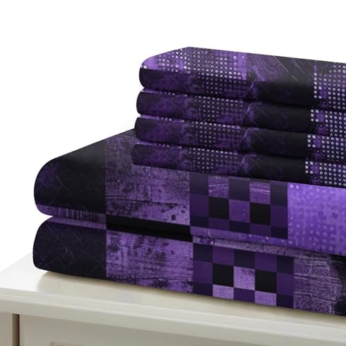 Housse de couette de qualité supérieure 220x240 stripes en microfibre respirante douce
