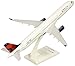 Skymarks Daron Delta Airlines Airbus A321 1/150 Scale Collectible Model Airplane – Snap-Fit Plastic with Display Stand – White with Authentic Livery, Ages 14+