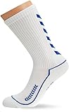 hummel Kinder Advanced long Indoor Socke, weiss / blau, 32 - 35 ( 8 ), 21-059, 9368