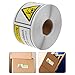 TINEASUR Heavy Duty Shipping Labels Stickers 60X150Mm, 350pcs Caution Team Lift Box Labels for Moving, Packaging, and Industrial Handling