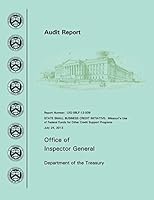 State Small Business Credit Initiative: Missouri's Use of Federal Funds for Other Credit Support Programs 1505267889 Book Cover