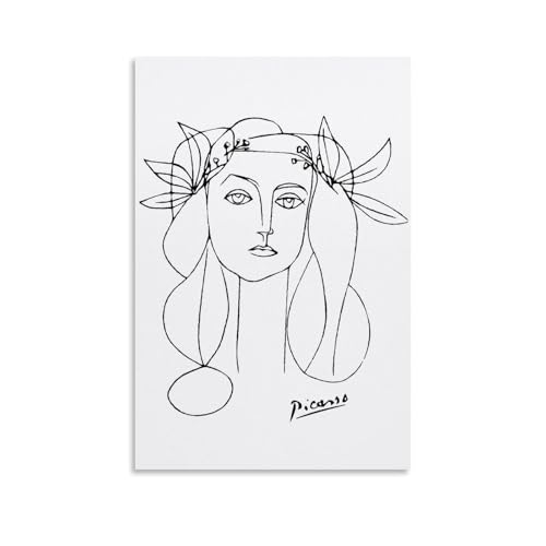 Art mural Picasso Portrait de Françoise Gilot - Toile haute finition