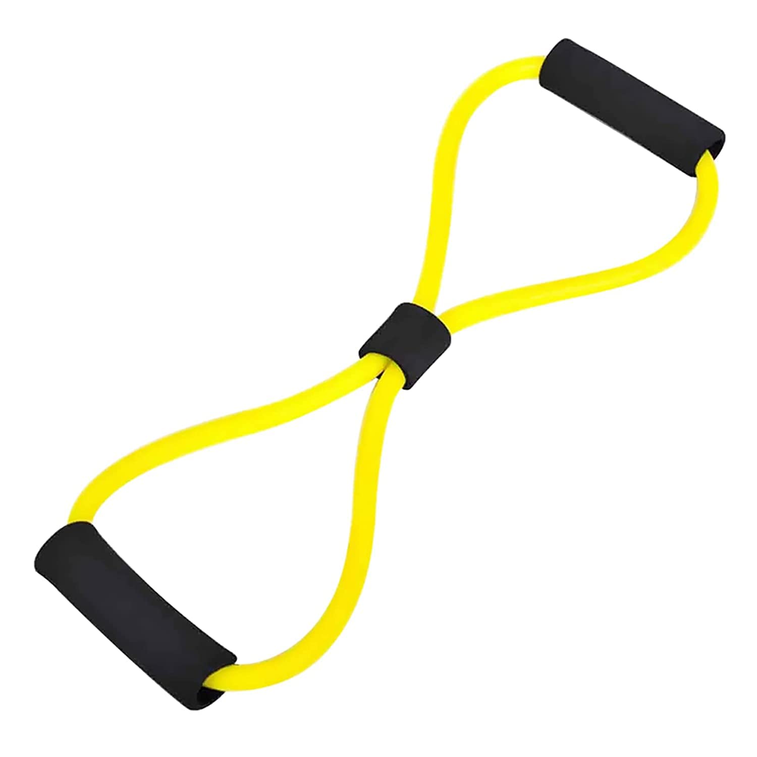 Healthcave Power Resistance 8 Shape Toning Pull Rope Exercise Band for Stretching, Workout, Home Gym and Toning with Grip Foam Handles for Men and Women (8 Shape Stretch Exerciser) (B09PNP3XM8) Amazon Price History, Amazon Price Tracker