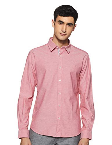 Image of Indian Terrain Mens Slub Casual Shirt