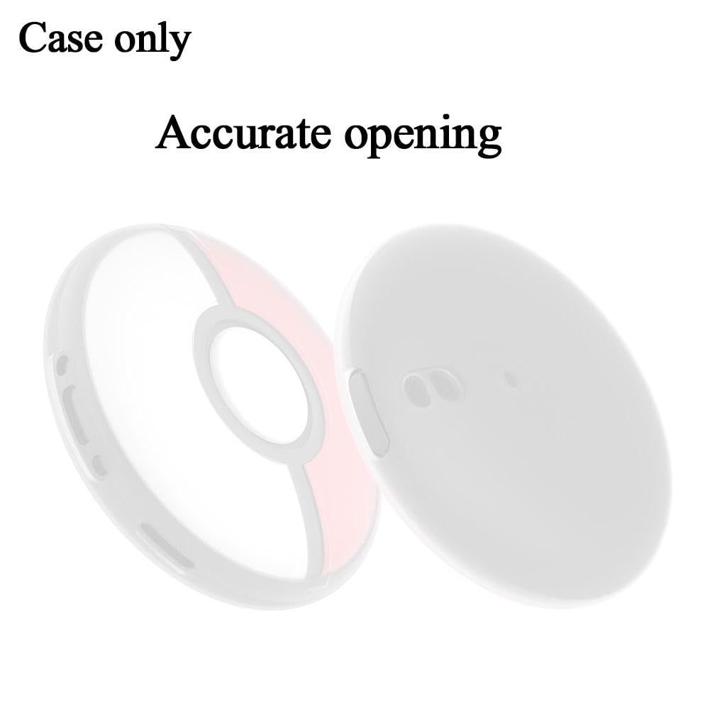 Custodia Pok&eacute;mon GO Plus+ Trasparente - Con Cinturino E 4 Tappi Decorativi