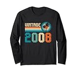 Photo Gallery 15 anni regalo vintage born in 2008 15th birthday retro maglia a manica Photo Gallery 15 anni regalo vintage born in 2008 15th birthday retro maglia a manica