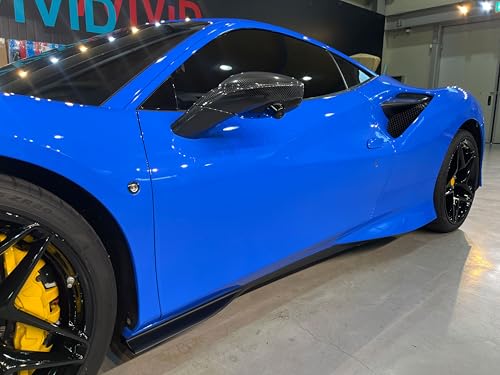 Image of ColorFusion PPF by VViViD, Gloss Shark Blue Dry Apply PPF Vinyl Car Wrap Roll 1.3ft x 5ft
