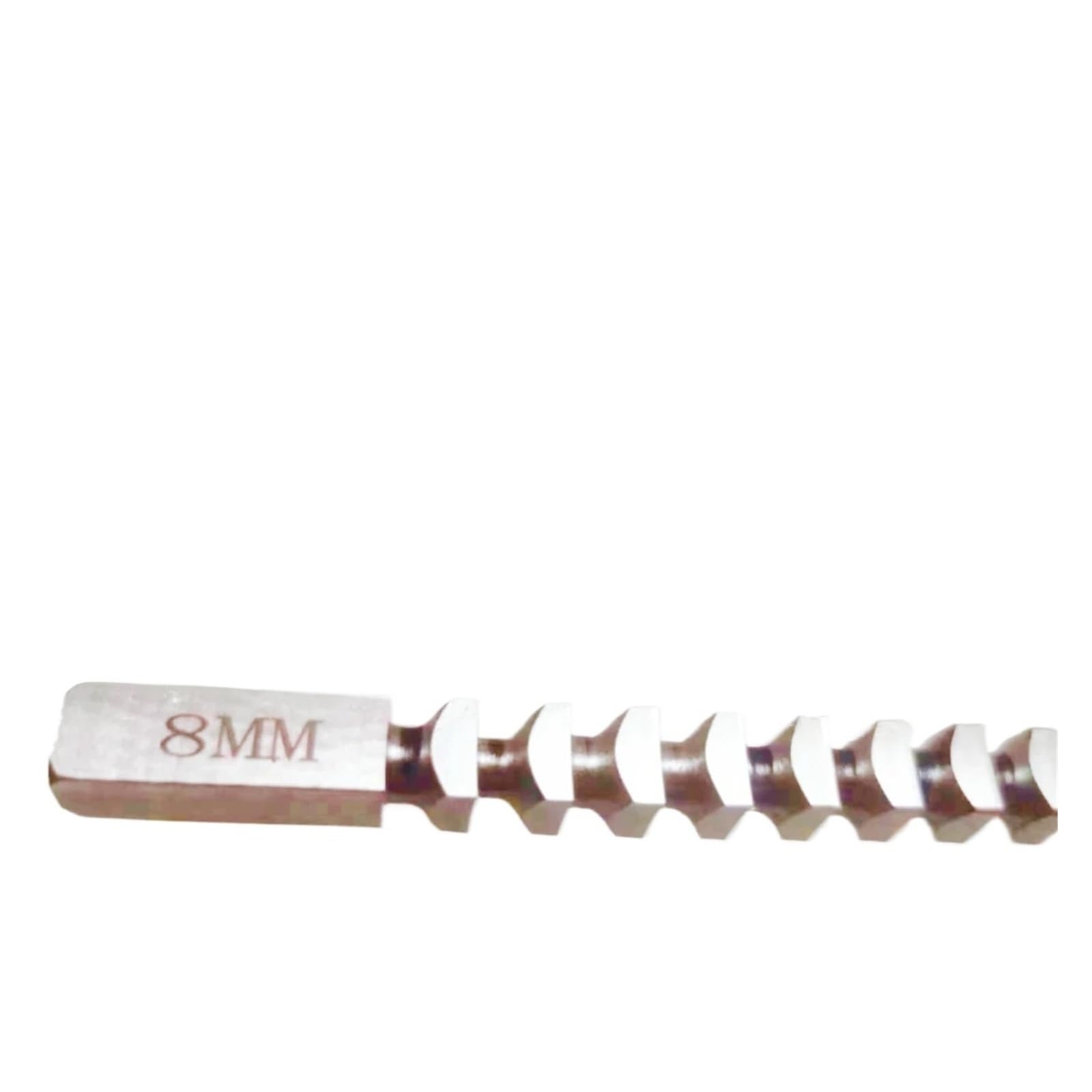 Fraise à rainurer carrée HSS 3/8" (9,5 mm), Outil de Coupe en Acier Rapide pour Le Travail des métaux et Le Tournage.