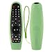 CHUNGHOP Protective Silicone Remote Case for LG AN-MR600/LG AN-MR650 AN-MR18BA Magic Remote Cover Remote Holder for LG 3D Smart TV Magic Remote Case (Glow in Dark Green)