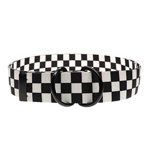 Teeoff Web Belt with Double D-Ring Buckles 1.38