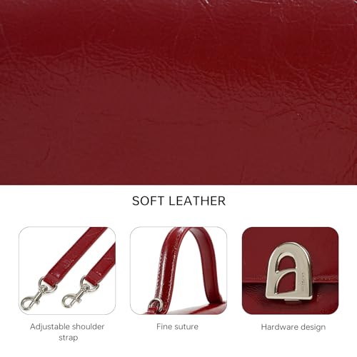LA FESTIN Small Cute Handbags for Women: Shoulder Purse Leather Top Handle for Ladies Tote Satchel - Trendy Chasers4