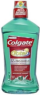 Colgate Total Advanced Pro-Shield Mouthwash, Spearmint Surge - 33.8 oz